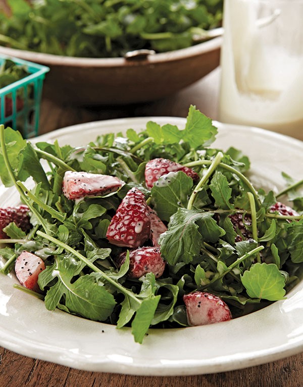 Arugula and Strawberry Salad Citymeals on Wheels